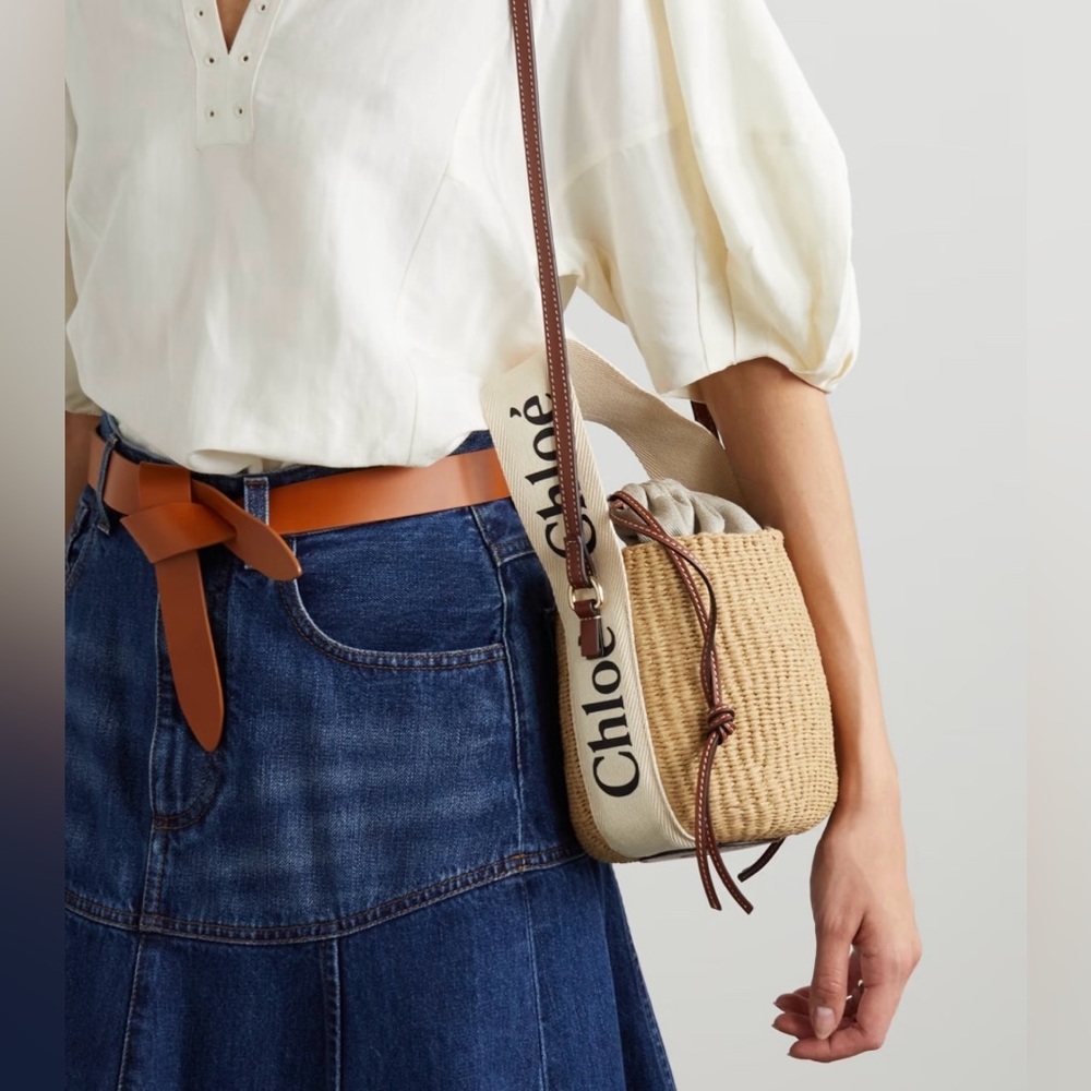 Chloé small Woody basket bag